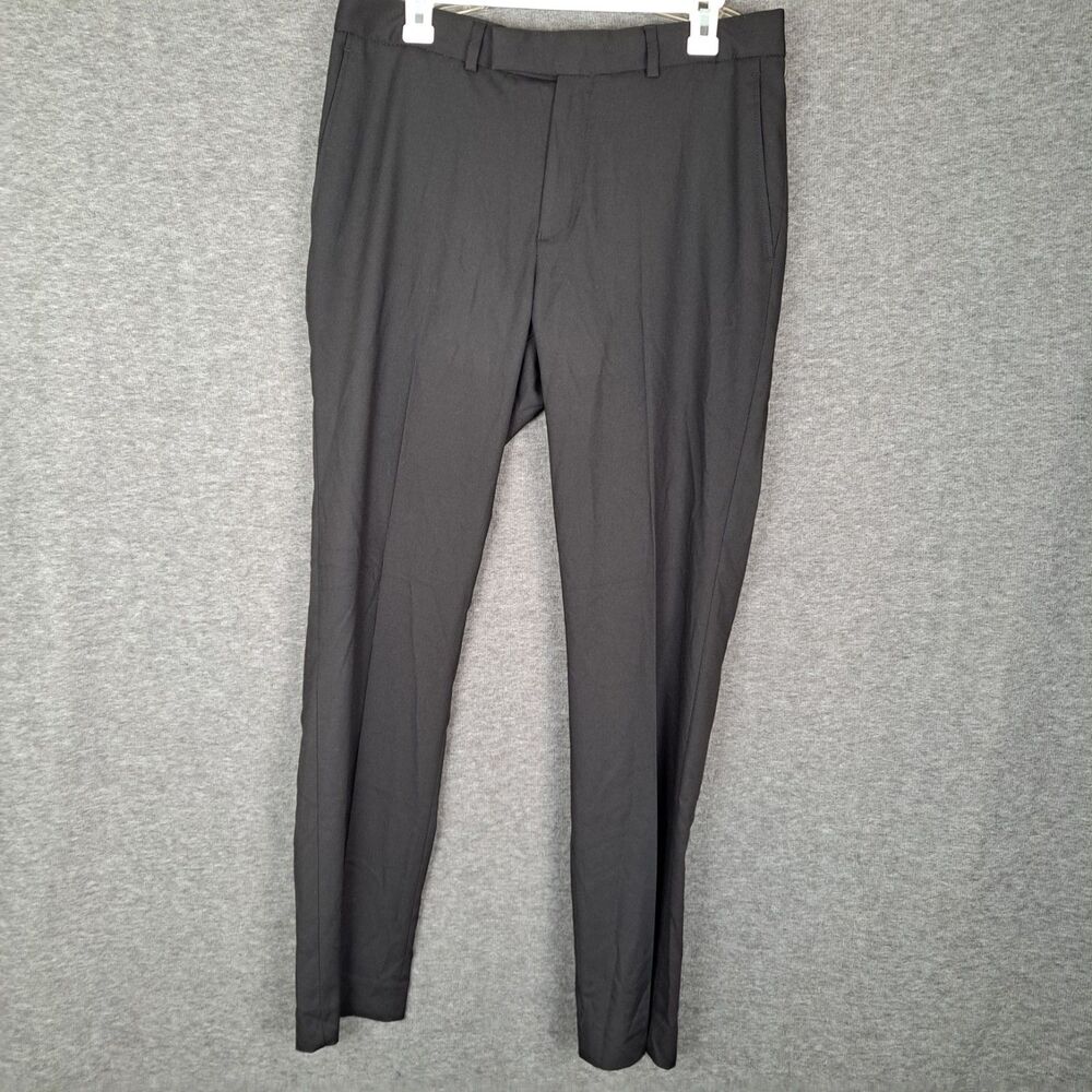 Kenneth Cole Reaction Men's Techni-Cole Pants Black Size 33x32 NWT‎